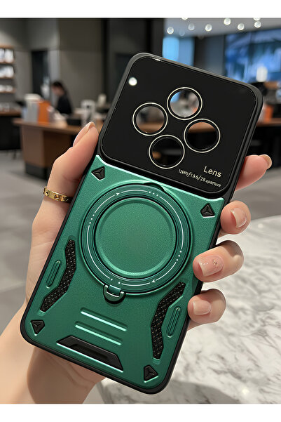 TechTrove حافظة حماية ثلاثية الأبعاد لعدسة الكاميرا مع حلقة وحامل متوافق مع R...