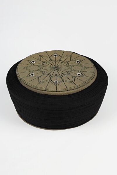 SARIKHANE YÜKSEK TEKNOLOJİ MAKİNE SARIMI Talebe Sarığ - Black Fabric - Green ...