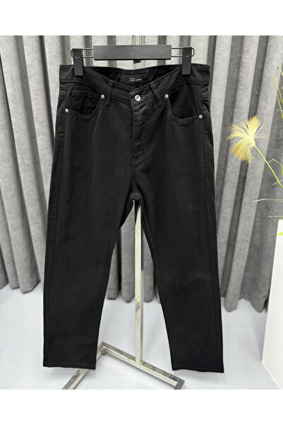 Avni Ceylan Straight Classic Black Jeans