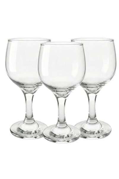 Generic طقم أكواب عصير زجاجية - 3 قطع × 210 مل