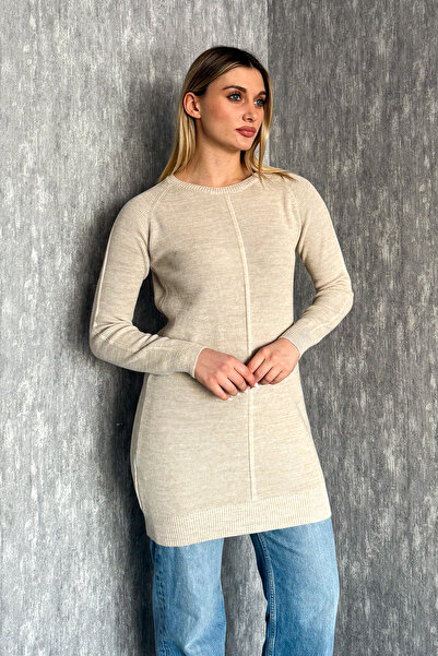 ModaPlaza Women's Thessaloniki Knitwear Tunic 5014