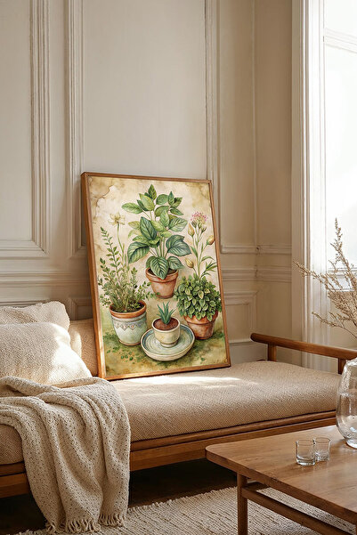 Dekorsiahome Tablou dintr-o singură bucată cu ramă din lemn TK2976