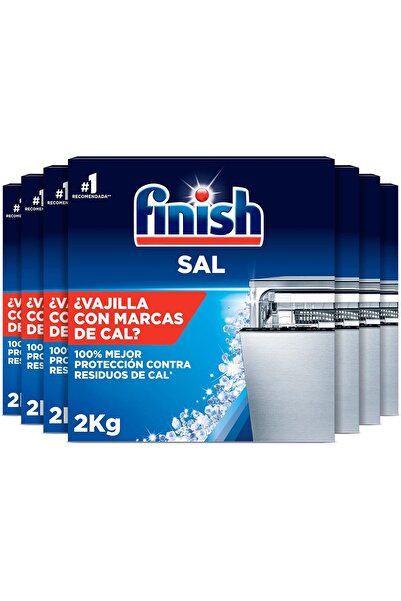 Finish Dishwasher Salt, Anti-Scale Function, Higher Dishwasher Performance, 1...