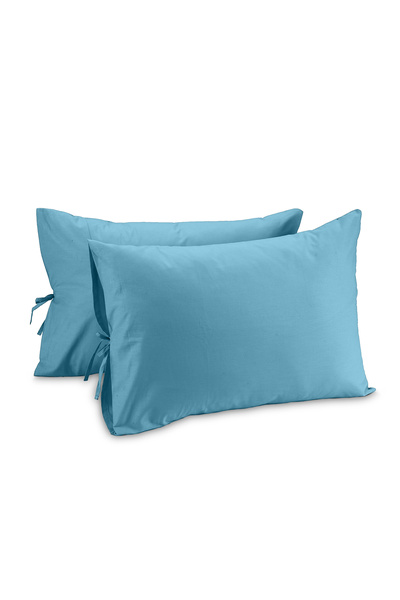 Sabia 100% Cotton 62 Thread Count (155 Tc) 50X75 cm Lace Pillowcase Set