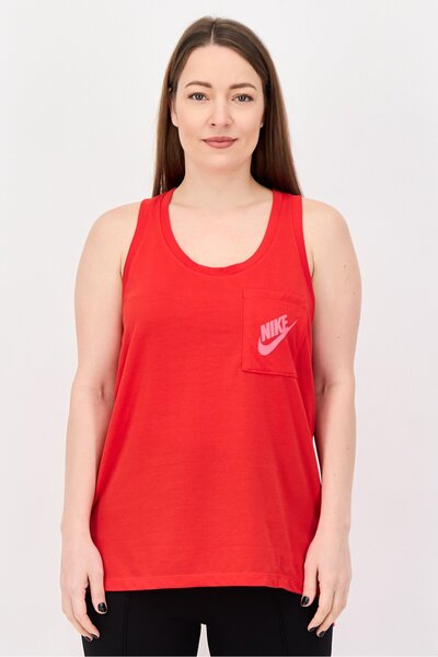 Nike Women Sportswear Fit Training Tank Top, Red