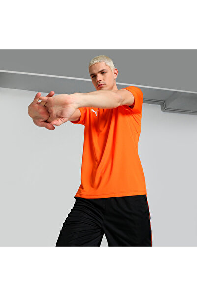 Puma Mens Teams Cricket T-shirt - Orange