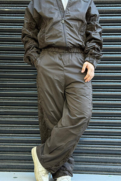 sunfyre Men's New Season Flocked Shawl Patterned Technical Jacket and Jogger ...