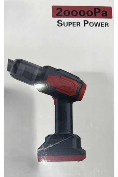 EN SİGA Kablosuz El Tipi Araç Süpürgesi 20000Pa Güçlü Emiş Şarjlı Taşınabilir...