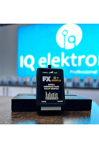 iq elektronik Tek Bağlantı Sinyal + Çamurluk Aktif Amerikan Park Simple Kolay Montaj