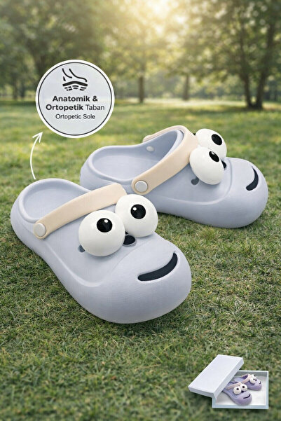 Behtah Kundura Children's Sandals with Dog Figure Silent Sole Comfortable and...