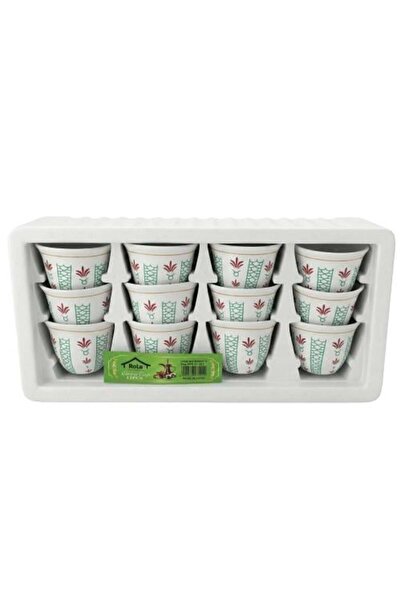Generic Ceramic Coffee Cup Set – 1 Set × 12 Pieces
