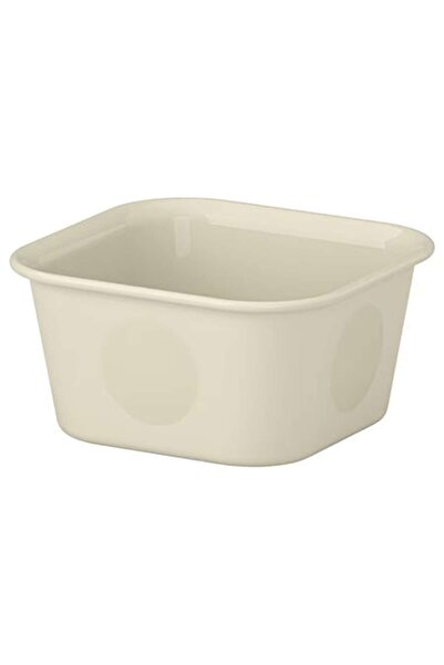 OEM Organizator din plastic, bej, 10x10x5 cm