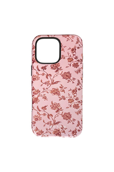 GNGMobil iPhone 16Pro Max Compatible Double Layer Shiny Floral Pattern Phone ...