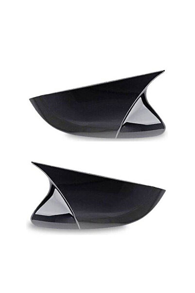 özgürce Yarasa Ayna Kapağı Parlak Siyah, Ford Courier 2018-2023 için