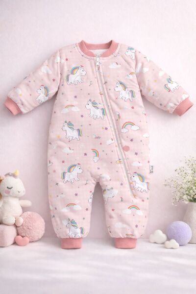ZERA KIDS New Season Cute Animals Printed: 100% Cotton Winter Children's Slee...
