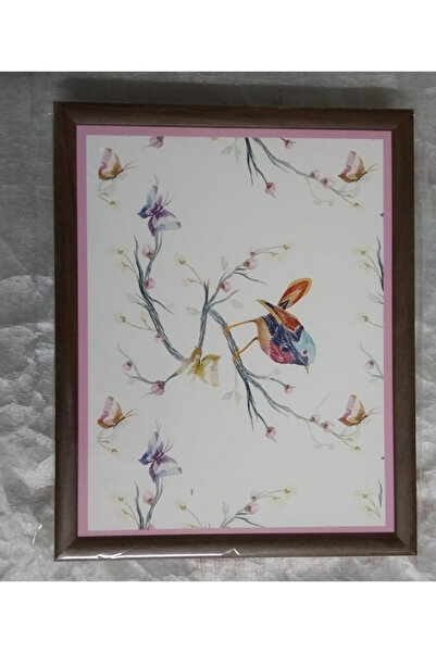 esdekor Cushioned Patterned Enjoyment Tray with Tree Design, 1 Piece