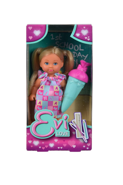 Oyuncak Bayim Evi Love Okul Günü Kız Çocuk Oyuncak Bebek 12 cm