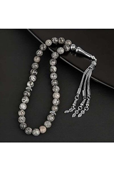 alomran orientals Ottoman grey jasper stone rosary