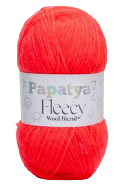 bi ters bi düz Papatya Fleey Wool Blend Neon Angora (No: 4855)
