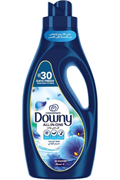 downy فالي ديو 2 لتر، منعم أقمشة، مركز الكل في واحد