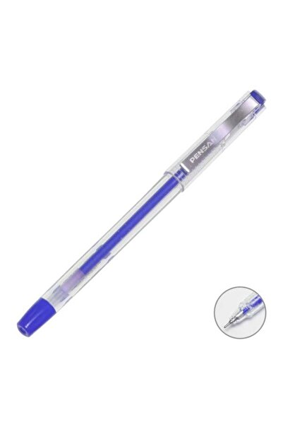 Pensan Ballpoint Pen My-King Gel Metal Clip 0.5 mm Blue 6405
