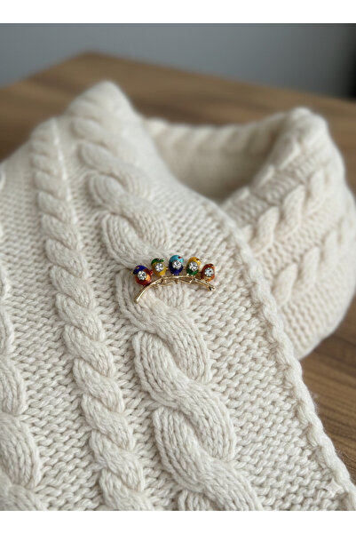 Sâden Collection 5li Kuş Broş