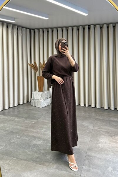 Ada Giyim TRİKO TAŞLI ELBİSE