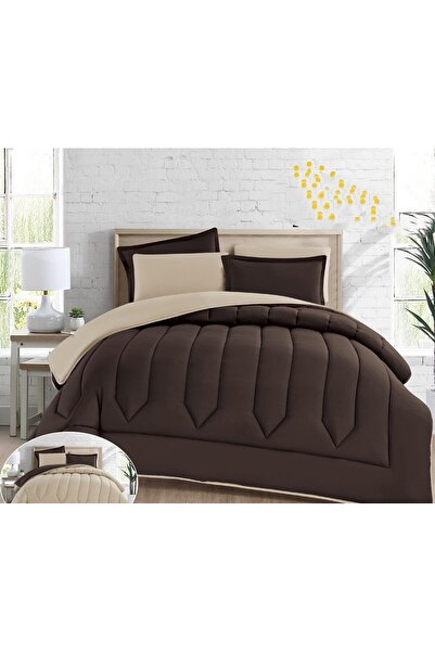 alzawia Single size puffed microfiber Duvet , plain, double-sided, 4 pieces