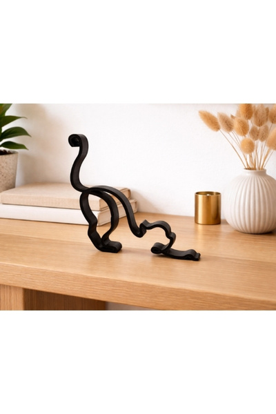MARESSHİA Minimalist Kedi Tasarımlı dekor biblo