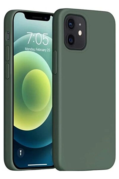 Generic iPhone 12 Mini Silicone Case - Soft texture with inner lining for pho...