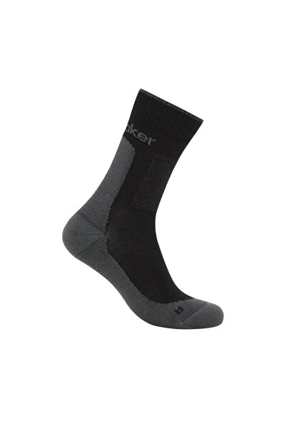 Icebreaker Men's socks m medium crew black-obsidian