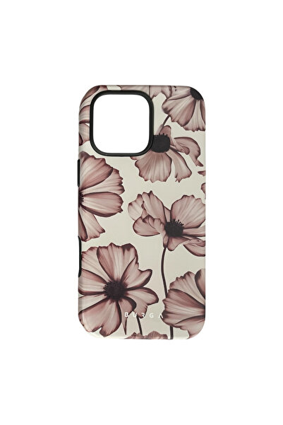 GNGMobil iPhone 16Pro Max Compatible Double Layer Shiny Floral Pattern Phone ...