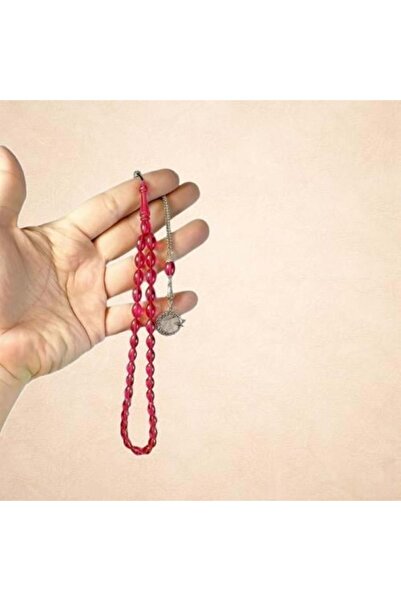 alomran orientals A Sheer oval amber rosary