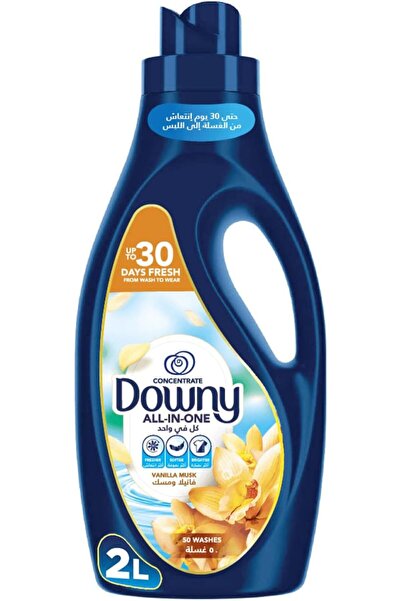downy معطر أقمشة مركز متعدد الاستخدامات برائحة الفانيليا والمسك، سعة 2 لتر