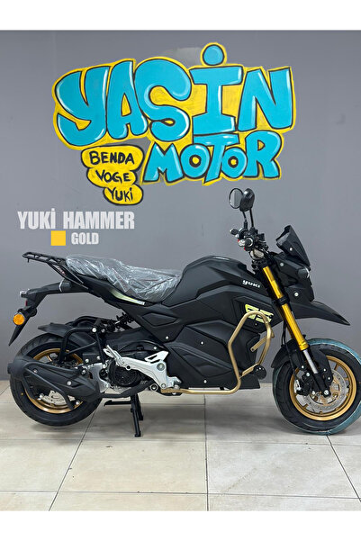 Yuki HAMMER 50 CC/125 CC ÖZEL ÜRETİM KORUMA DEMİRİ GOLD