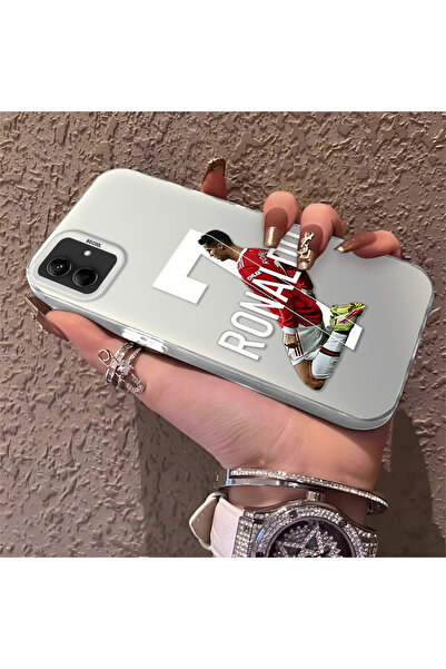 Hontinga حافظة هاتف سامسونج جالاكسي A04e متوافقة مع CR7 مصنوعة من السيليكون ا...