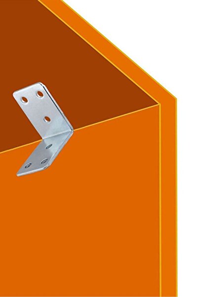 BAŞKAN YAPI HIRDAVAT 10 ADET Mobilya Eşya Dolap Duvara Sabitleme Köşebent Bağ...