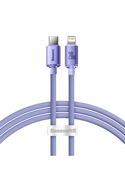 Baseus USB-C Lightning Cable 20W, 1.2m, Purple