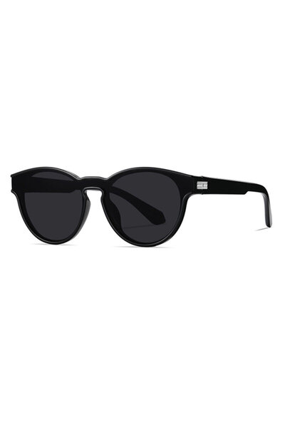 Techsuit Unisex Round Polarized Sunglasses Techsuit, Black, TR7545