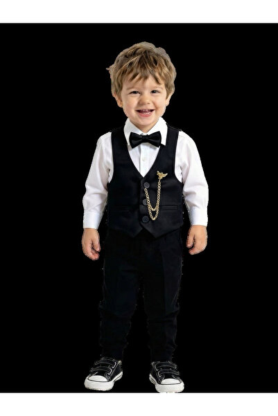 The-kid.co طقم تدخين جينوا جونيور - أسود