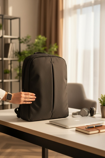 KAFFAA Unisex Backpack with Laptop Compartment - Waterproof