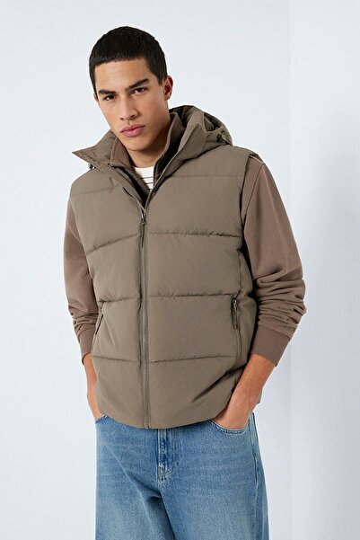 Mavi Men's Hooded Vest Bungee Cord 0110744-70376