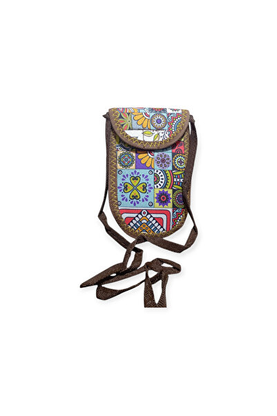 ÖYKÜCANBU Otantik Terme Kumaş Telefon & Cüzdanlık