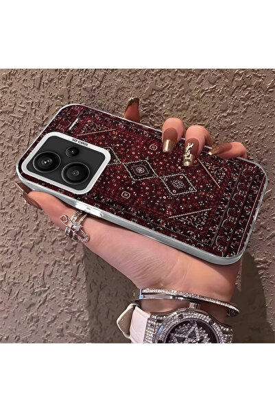 Hontinga Redmi Note 13 Pro Plus 5G Uyumlu Silikon Kenar Sert Arka Anti Düşme ...