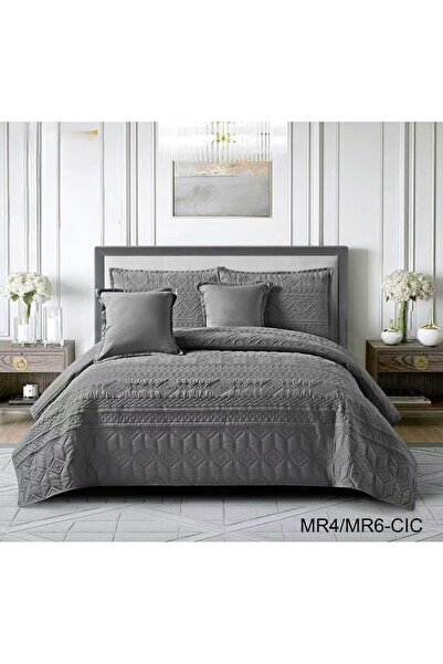 miral Al-Hanouf Double Bedspread Set, Plain Compressed, 6 Pieces: Comfort and...