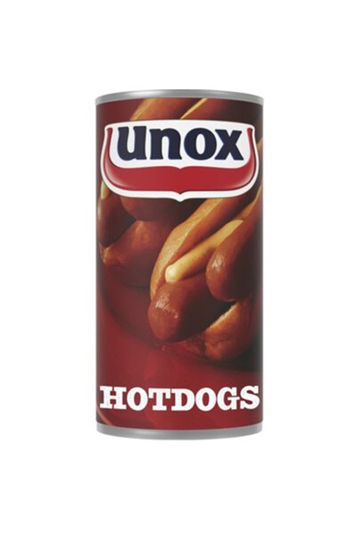 Unox Hotdogs Pork sausages, lightly smoked 550g, Netherlands