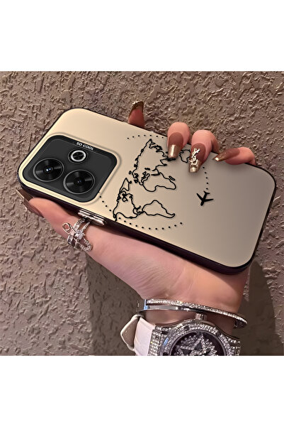 Hontinga حافظة هاتف Redmi 13X متوافقة مع حافة السيليكون الصلبة ومضادة للسقوط ...