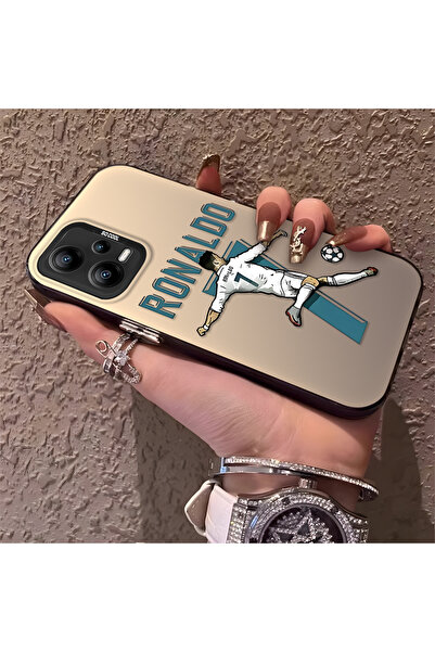 Hontinga حافظة هاتف Redmi Note 12 5G متوافقة مع CR7 مصنوعة من السيليكون الصلب...