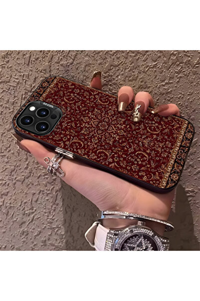 Hontinga حافظة هاتف آيفون 14 برو ماكس متوافقة مع الحواف السيليكونية الصلبة وا...