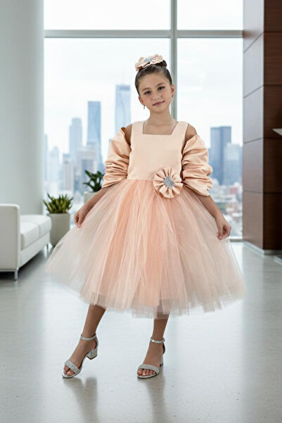 tny kids collection Cotton Girls' Evening Dress